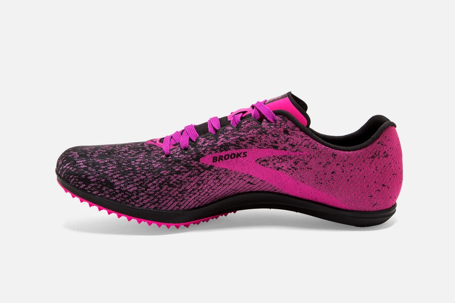 Brooks Mach 19 Spikeless Spikes Shoes Womens - Pink/Black - QIXJM-2437